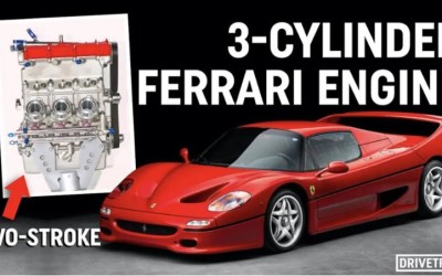Ξέρατε ότι η Ferrari έχει εξελίξει δίχρονο 3κύλινδρο κινητήρα; Και όμως! [Video]