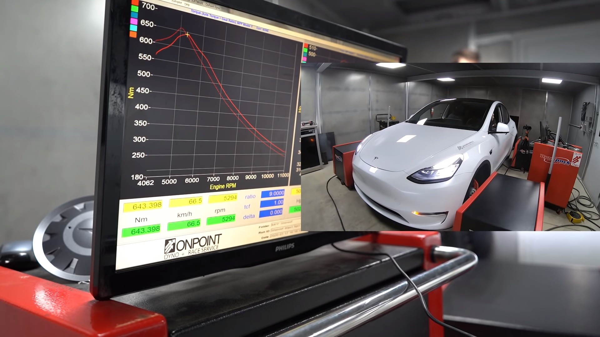 Tesla Model Y Dyno Test: Πάνω από 500 ίππους βγάζει το ηλεκτρικό SUV [Video]