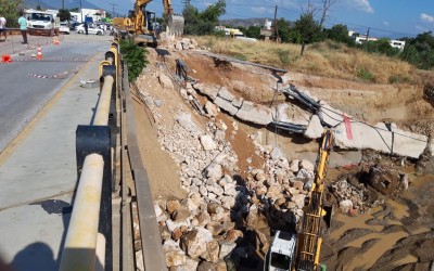 Ποιοι δρόμοι παραμένουν κλειστοί στην Εύβοια (Updated)