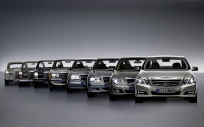 Η νέα Mercedes-Benz E-Class και οι πρόγονοί της