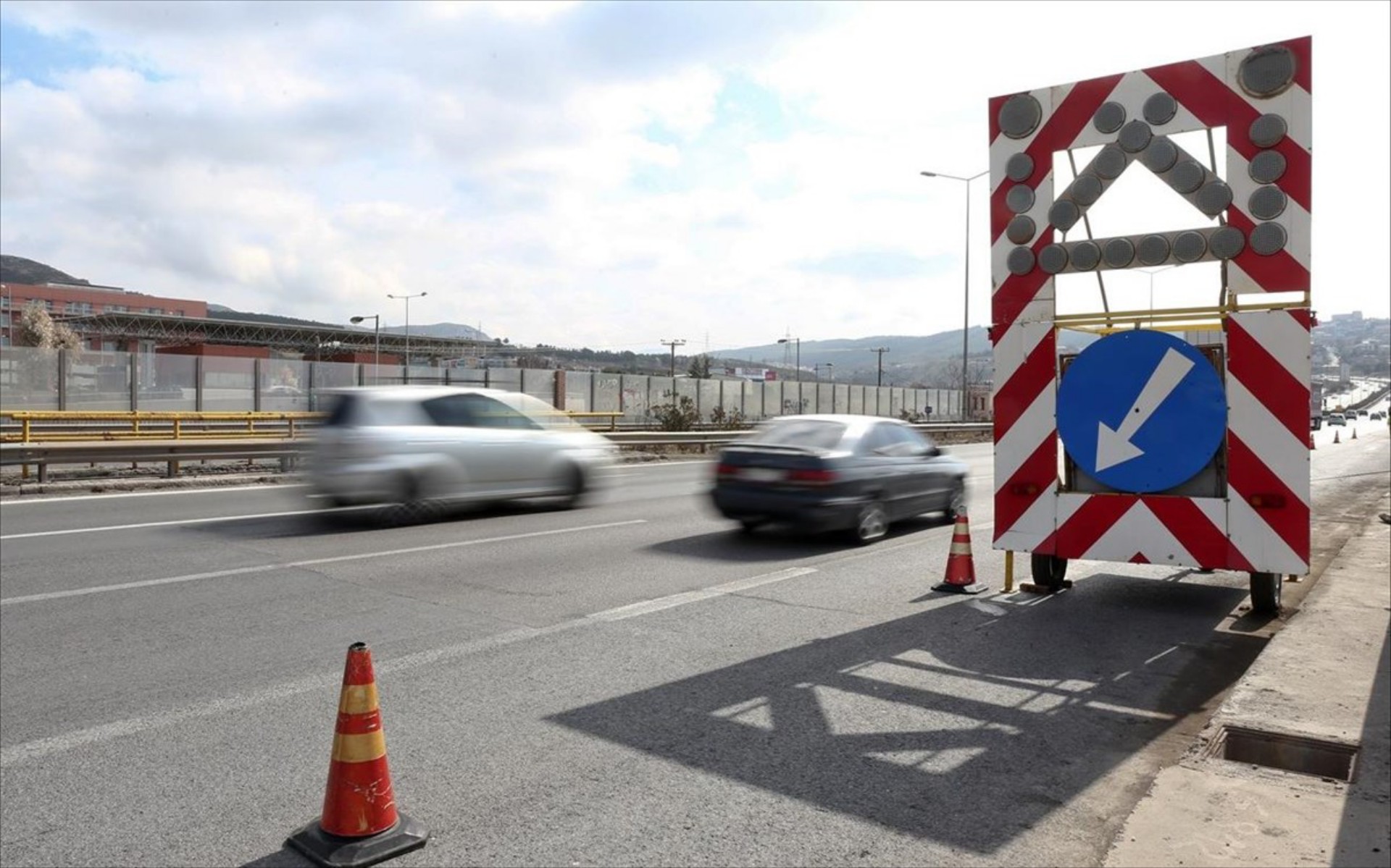 Κυκλοφοριακές ρυθμίσεις στη Ν.Ε.Ο. στο ύψος της Μεταμόρφωσης