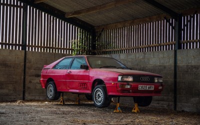 Ένα Audi Quattro χαμένο στο χρόνο