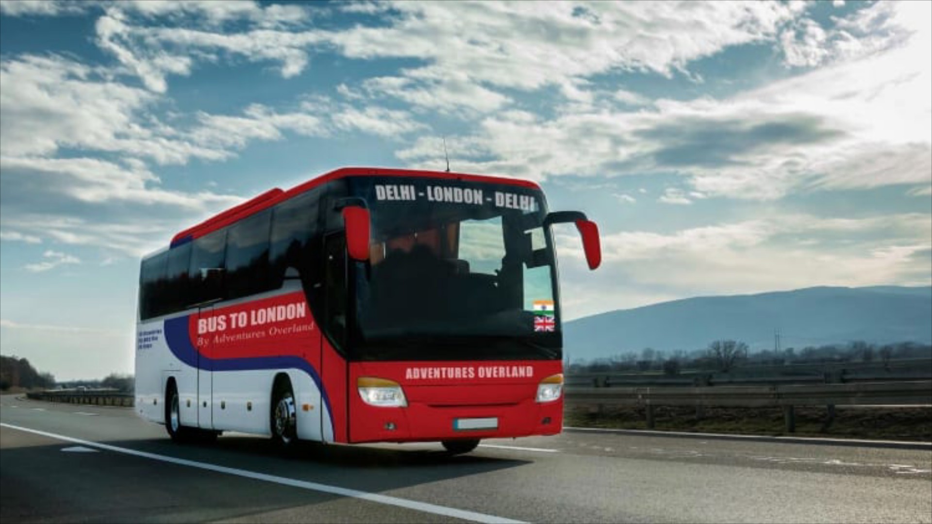 Τώρα μπορείς να κάνεις το ταξίδι από το Δελχί στο Λονδίνο με ένα λεωφορείο!