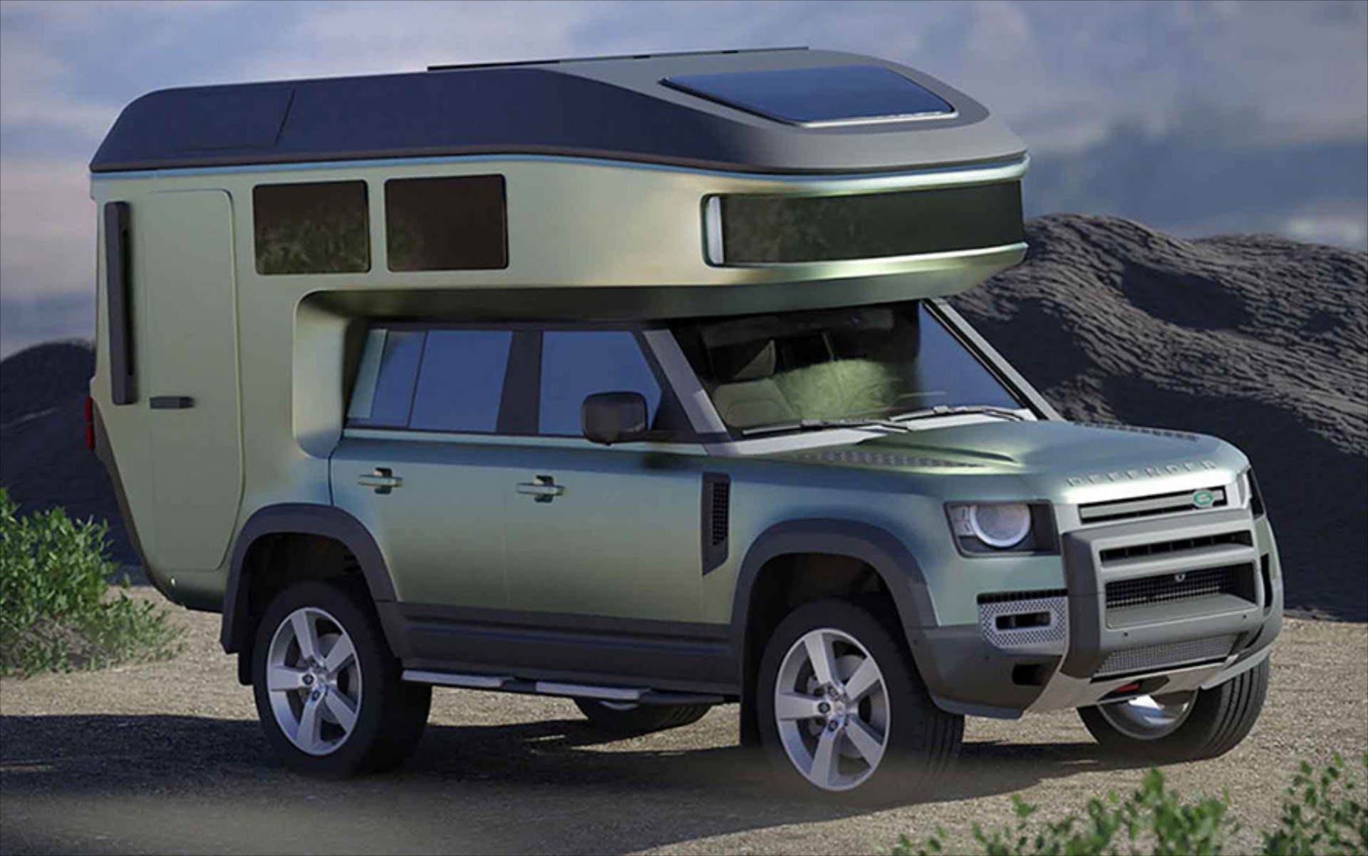 Land Rover Defender: Τώρα και σε τροχόσπιτο!