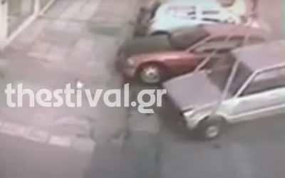 Υπάλληλος του Δήμου Θεσσαλονίκης έκλεψε με γερανό 11 αυτοκίνητα (Video)