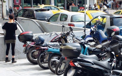 Νέες θέσεις στάθμευσης για δίκυκλα στην Αθήνα – Που θα βρίσκονται