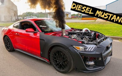 Ford Mustang Diesel: Φτιαγμένο για όσους δεν έχουν ήδη εξαγριωθεί με το ηλεκτρικό Mach-E [Video]
