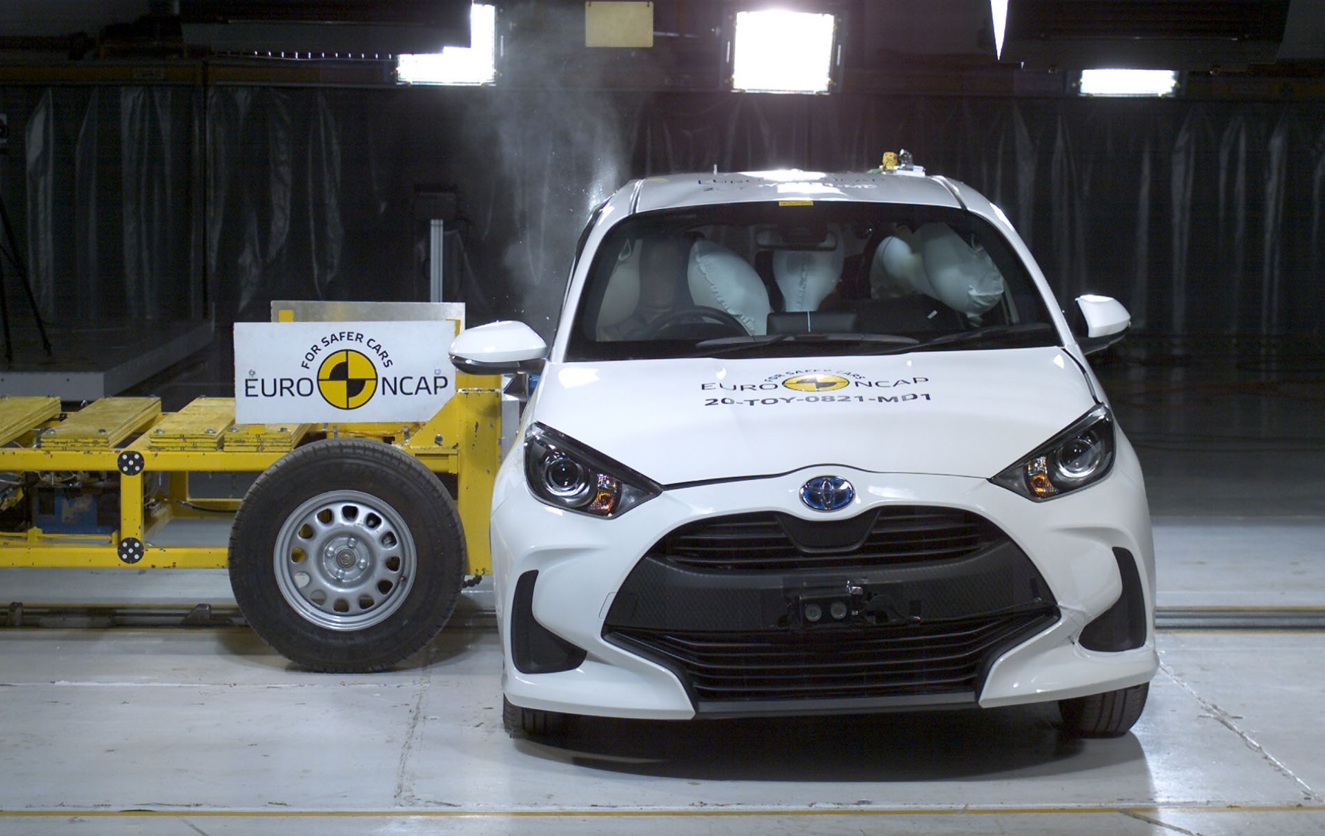 Επέστρεψαν οι δοκιμές του Euro NCAP: Πεντάστερο το νέο Toyota Yaris (video)