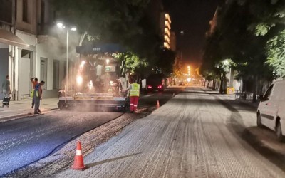 Ολοκληρώνεται η ασφαλτόστρωση στις Λεωφόρους Συγγρού και Αμαλίας
