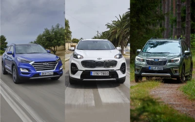Δοκιμή 3 mild hybrid SUV με χώρους