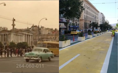 Η Πανεπιστημίου τότε και τώρα [Video]