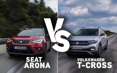 SEAT Arona ή Volkswagen T-Cross: Δείτε τι ψηφίσατε