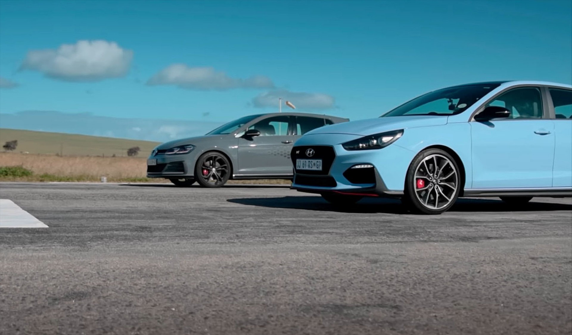 Κόντρα ανάμεσα σε Volkswagen Golf TCR και Hyundai i30 N