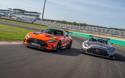Δες την εξωφρενική Mercedes-AMG GT Black Series να καταβροχθίζει την πίστα του Hockenheim [Video]