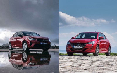 Peugeot 208 και Opel Corsa: Πρώτα σε πωλήσεις στην Ελλάδα το Σεπτέμβριο