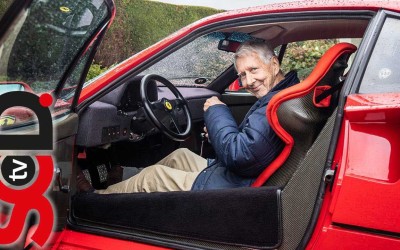 Ένας 80χρονος πίσω από το τιμόνι μίας 30χρονης Ferrari F40 [Video]