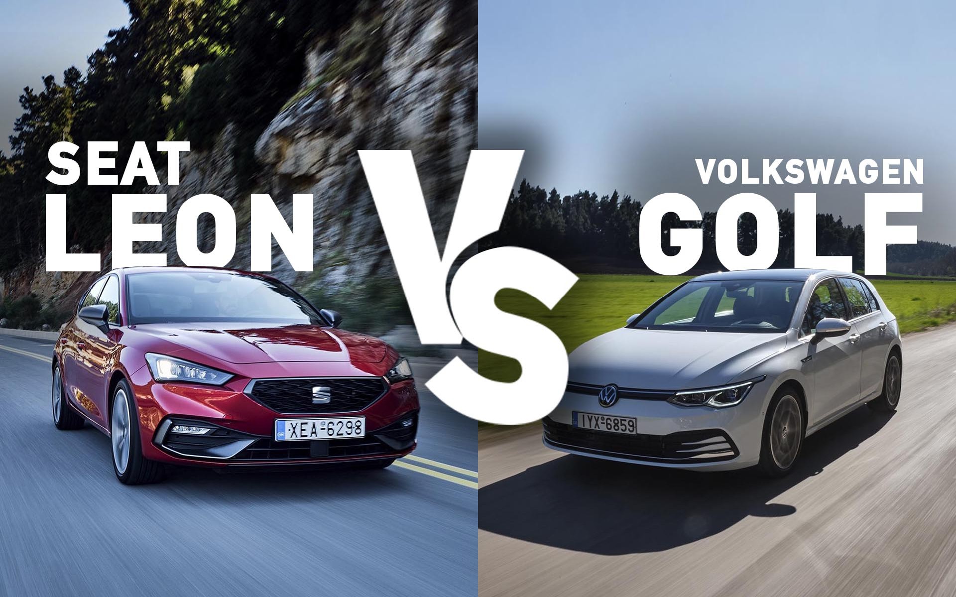 Δοκιμή οικογενειακό με 150 ίππους: SΕΑΤ Leon ή Volkswagen Golf;