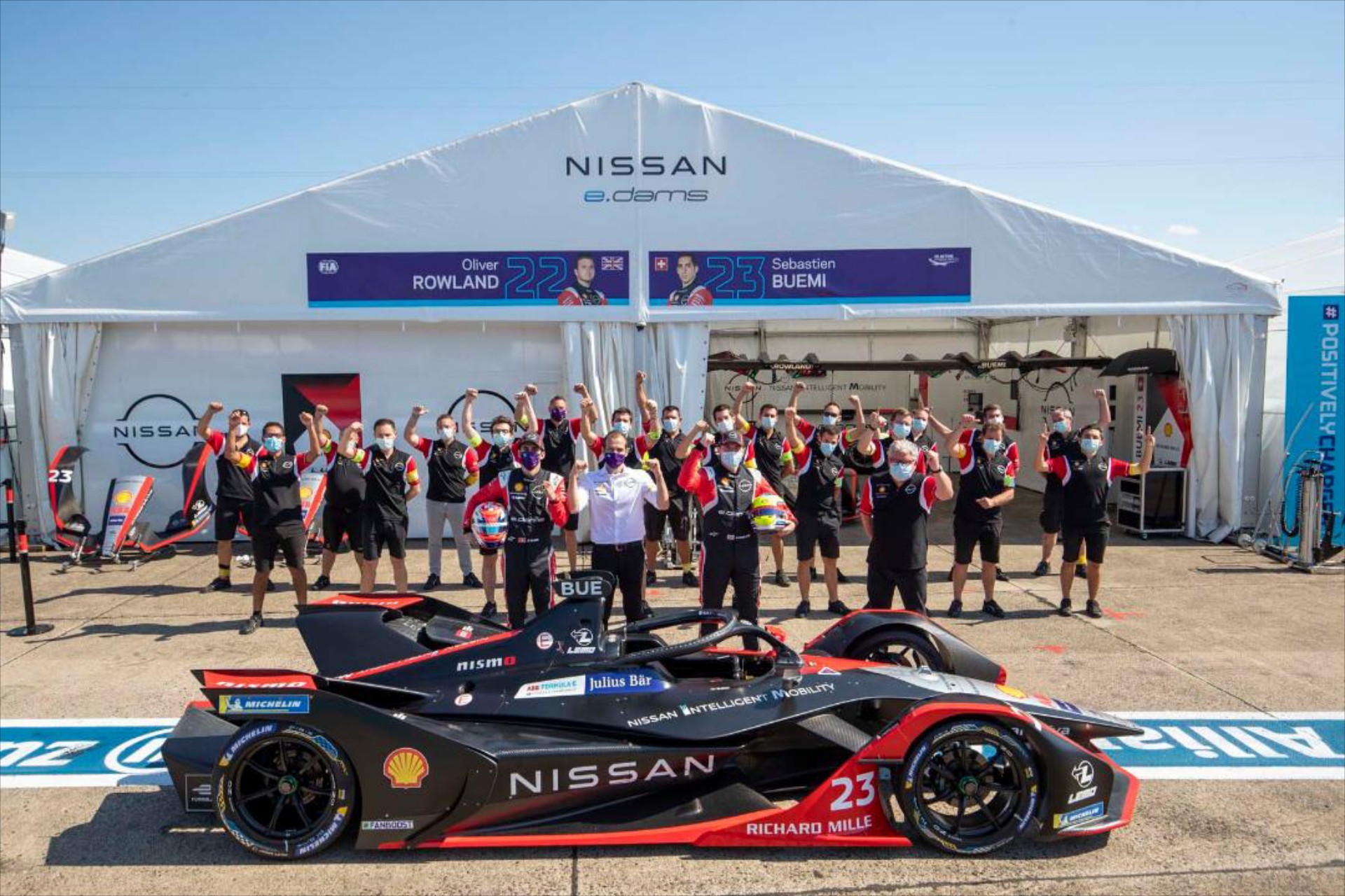 Πανέτοιμη η Nissan e.dams για τις δοκιμές στην Βαλένθια