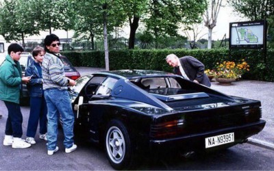 Αντίο Diego: Η ιστορία πίσω από την μαύρη Ferrari του Maradona