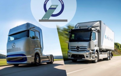 Τα Mercedes-Benz eActros και GenH2 Truck κέρδισαν το βραβείο καινοτομίας «Truck Innovation Award 2021»