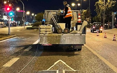 Σε ποιους δρόμους γίνονται έργα διαγράμμισης;