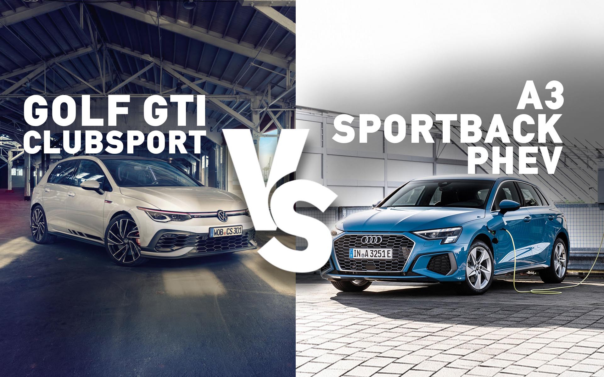 Golf GTI Clubsport ή A3 Sportback PHEV: Τι θα αγόραζες με τα ίδια χρήματα;