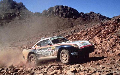 H Porsche 959 του Ράλλυ Ντακάρ (video)