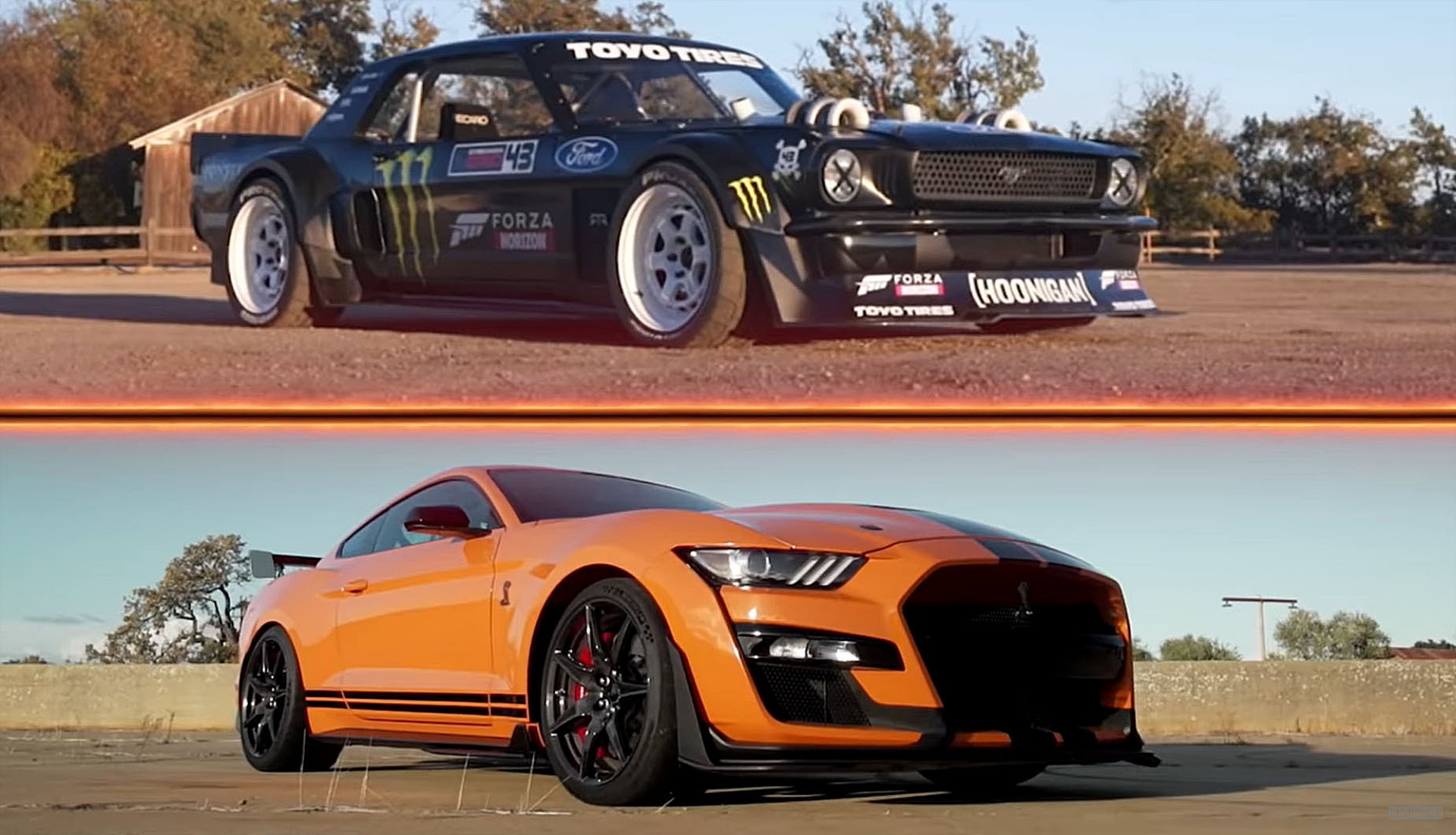Η πιο γρήγορη Mustang παραγωγής απέναντι στο θηρίο του Ken Block