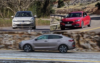 Δοκιμή i30 - Leon - Golf: 3 οικογενειακά με 150-160 ίππους