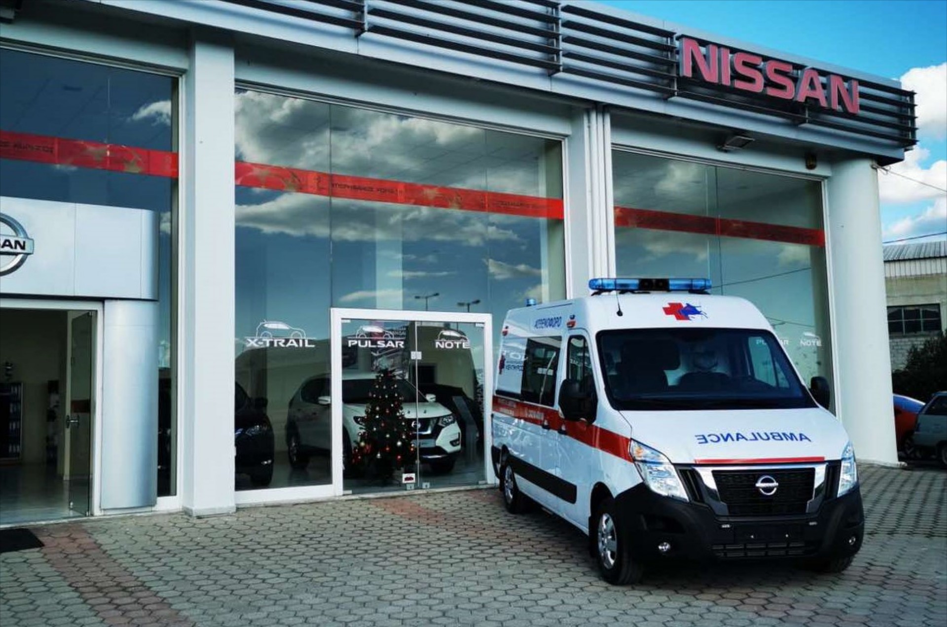 To πρώτο ασθενοφόρο Nissan NV400 στον Βόλο είναι γεγονός