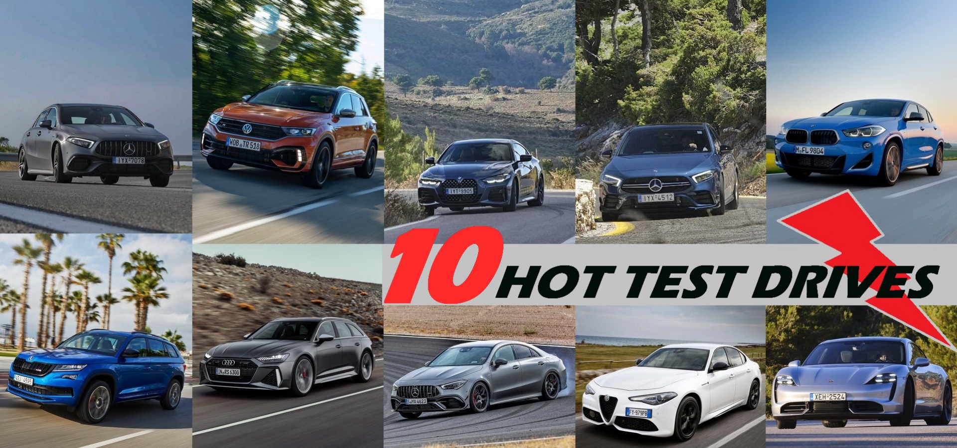 Δοκιμή: 10 Sport Μοντέλα για τους λάτρεις της οδήγησης και των επιδόσεων