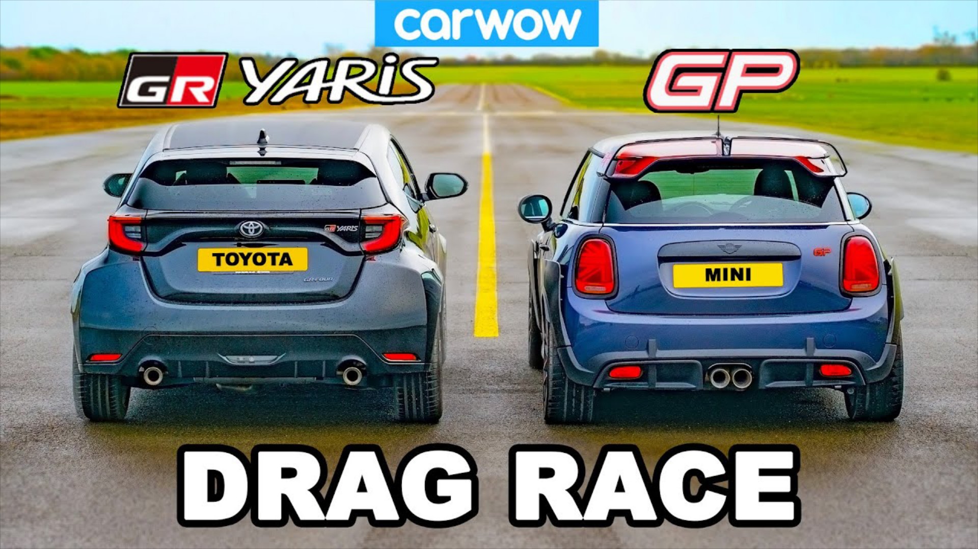 Κόντρα στην ευθεία: Toyota GR Yaris vs Mini GP [Video]