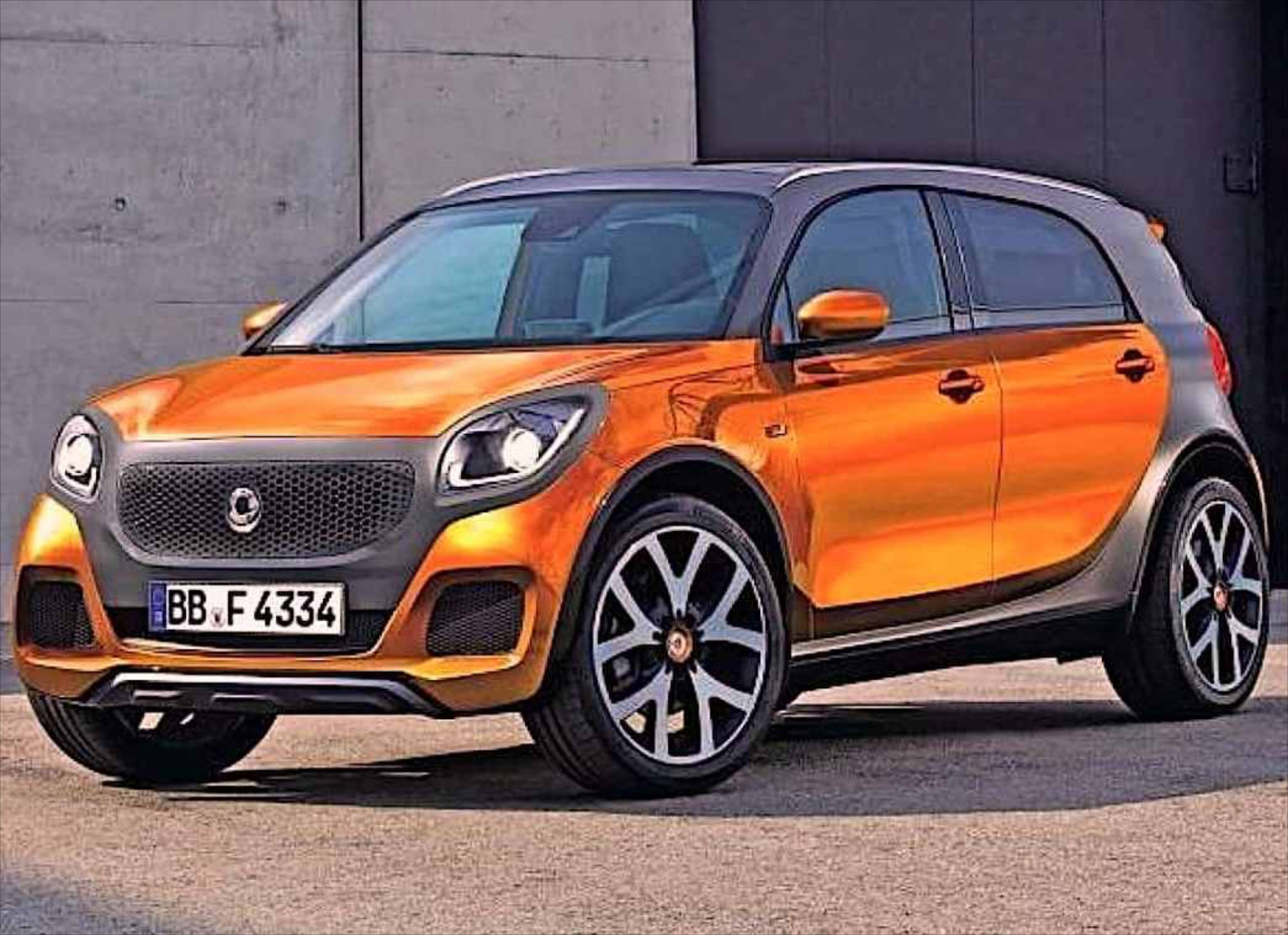 Απέναντι στο Peugeot e-2008 το ηλεκτρικό Smart SUV