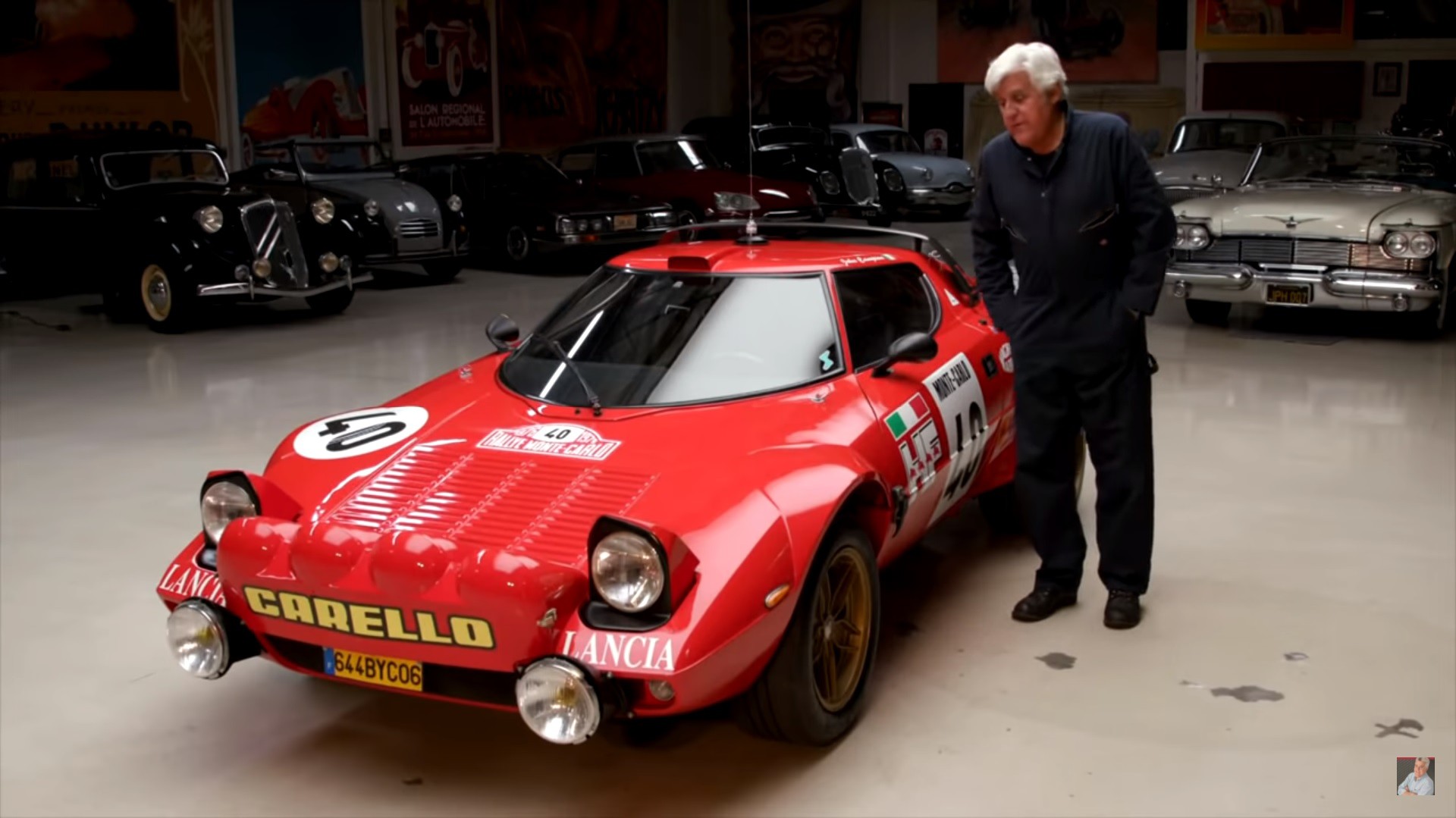 Μία Lancia Stratos HF στο γκαράζ του Jay Leno [Video]