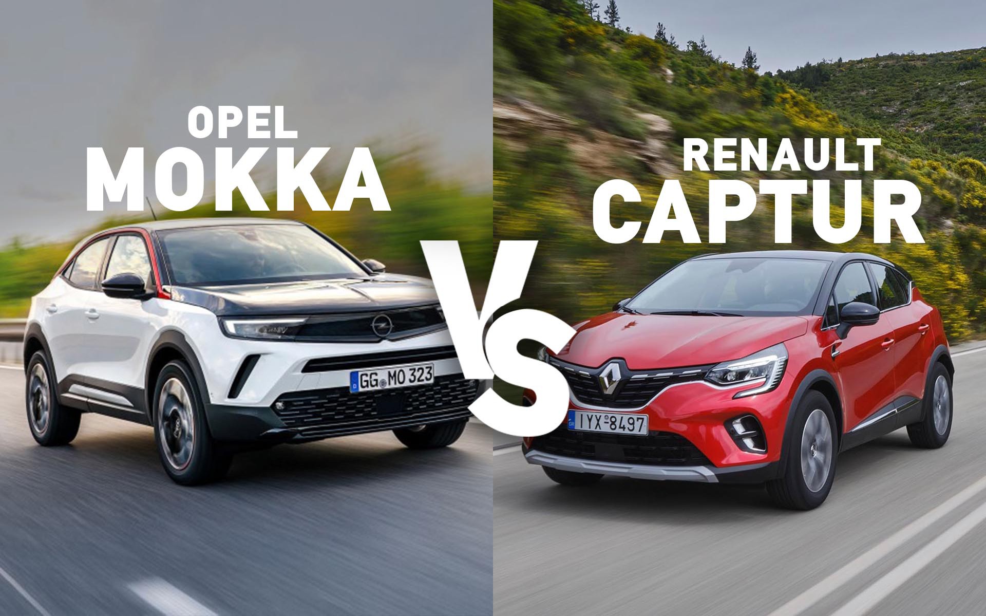Μικρό SUV με 100 ίππους και 18.000€: Opel Mokka ή Renault Captur;
