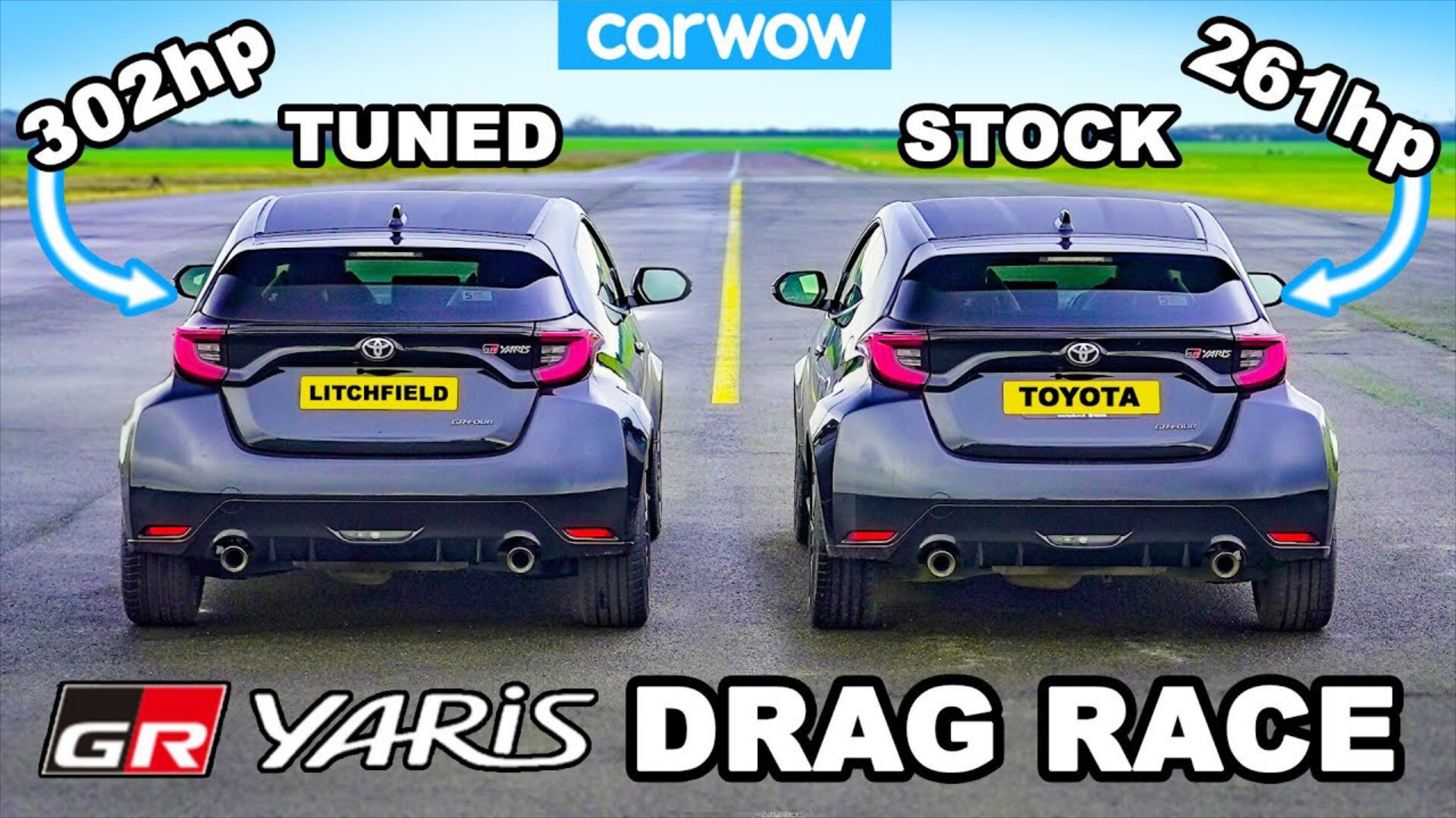 GR Yaris Drag Race: «Μαμά» vs Tuned [Video]
