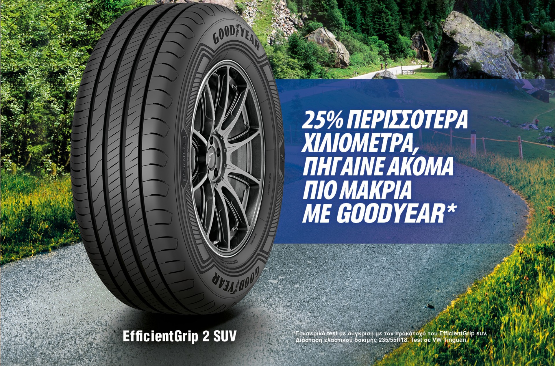 Αυτά είναι τα ελαστικά Goodyear EfficientGrip 2 SUV