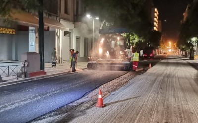 450 km ασφαλτοστρώσεων στην Αθήνα!
