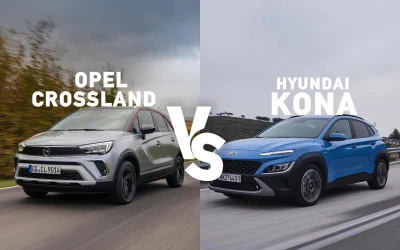 Δοκιμή: Opel Crossland ή Hyundai Kona;