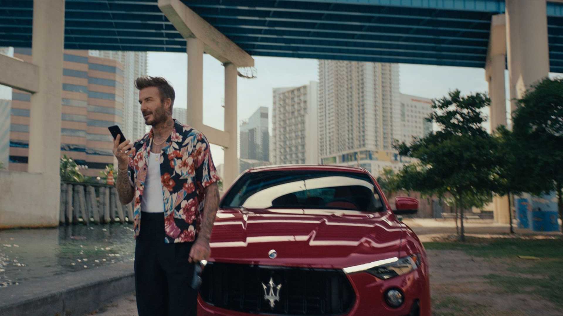 Δείτε τον David Beckham να εγκαινιάζει τη συνεργασία του με τη Maserati! (video)