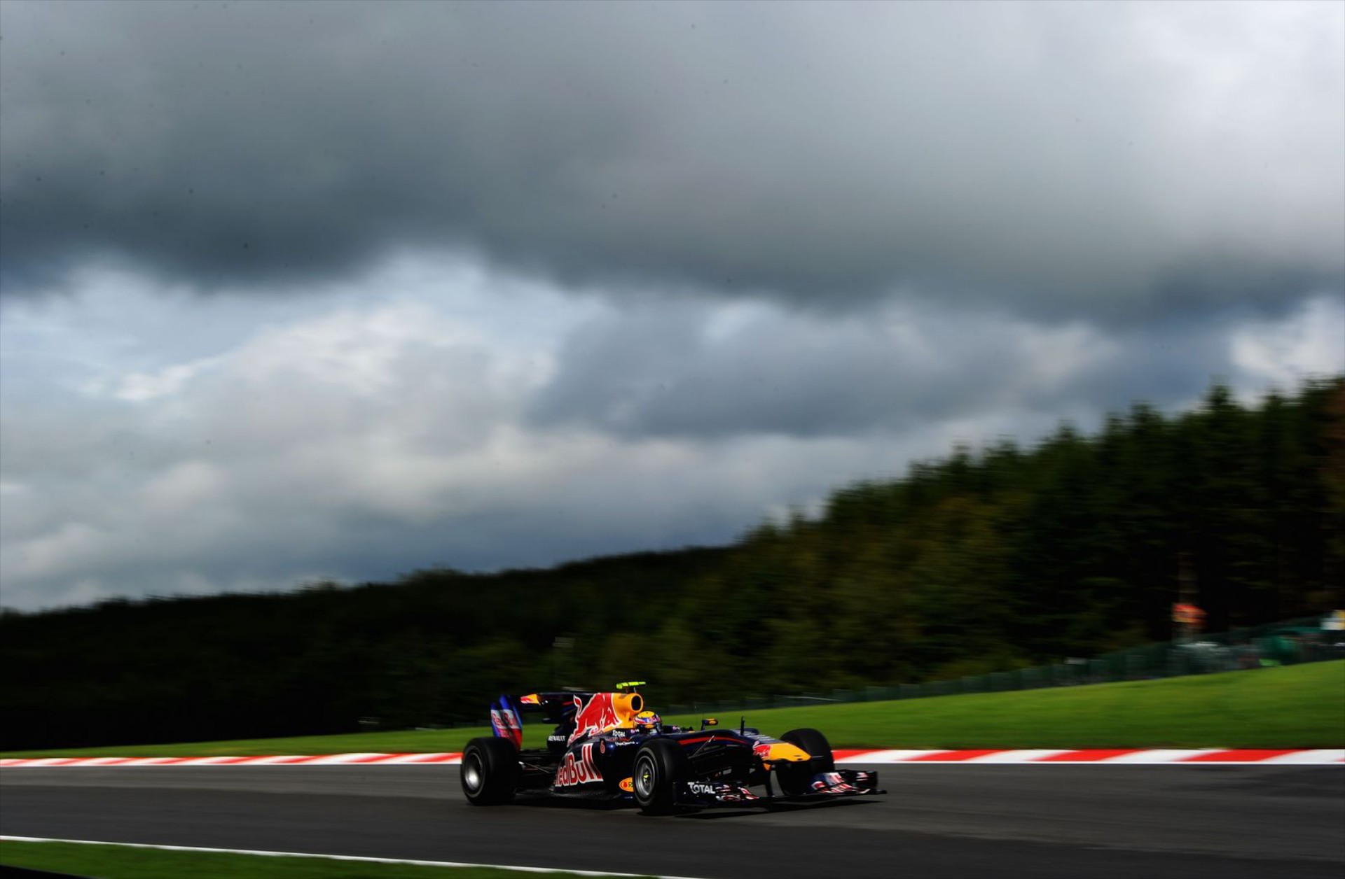 Ο Webber στην pole position στο Spa