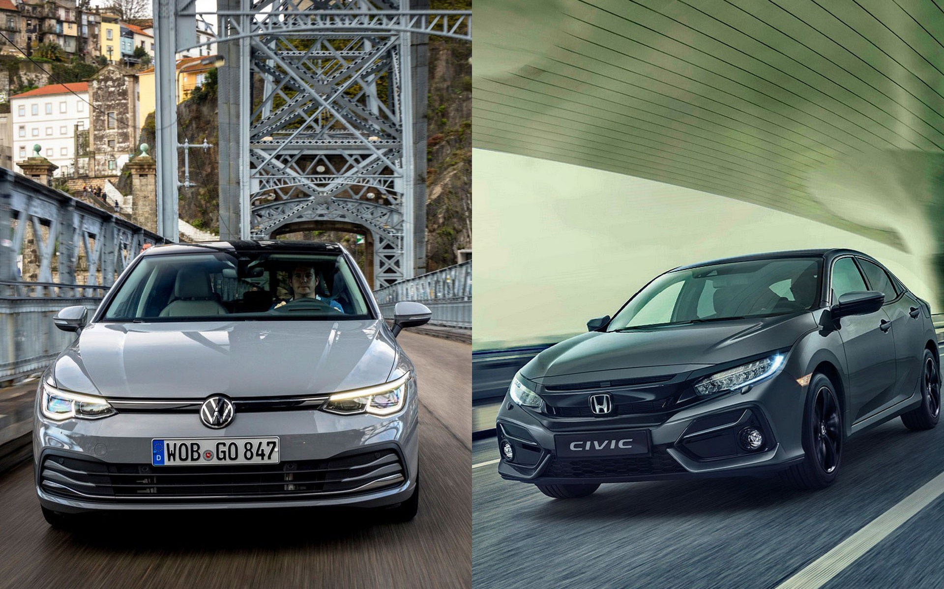 Honda Civic ή Volkswagen Golf; Εμείς τα δοκιμάζουμε, εσείς ψηφίζετε
