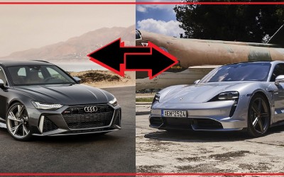 Δοκιμή: Porsche Taycan ή Audi RS6; Δείτε τι ψηφίσατε