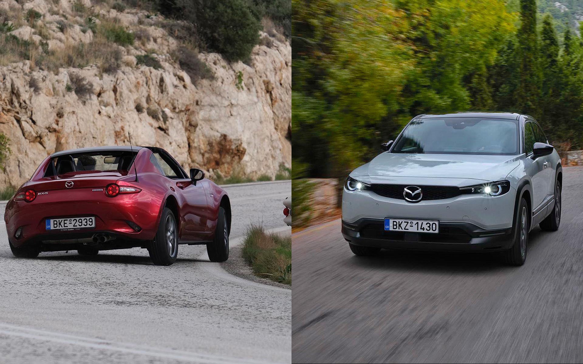 Δοκιμή: Ποιο ΜΧ προτιμάς; Το αυθεντικό roadster MX-5 ή το ηλεκτρικό SUV MX-30; - Δες τι ψηφίσατε