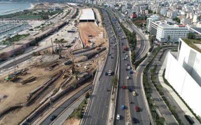 Τμηματική διακοπής της κυκλοφορίας από σήμερα, 25 Μαΐου στη Λ. Ποσειδώνος