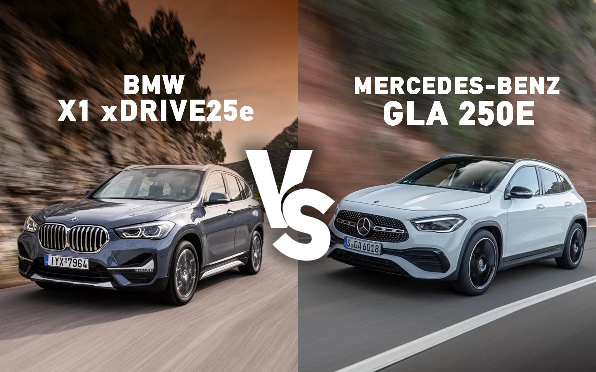 Δοκιμή Plug-in Hybrid SUV: BMW X1 xDrive25e ή Mercedes-Benz GLA 250 e; - Δείτε τι ψηφίσατε