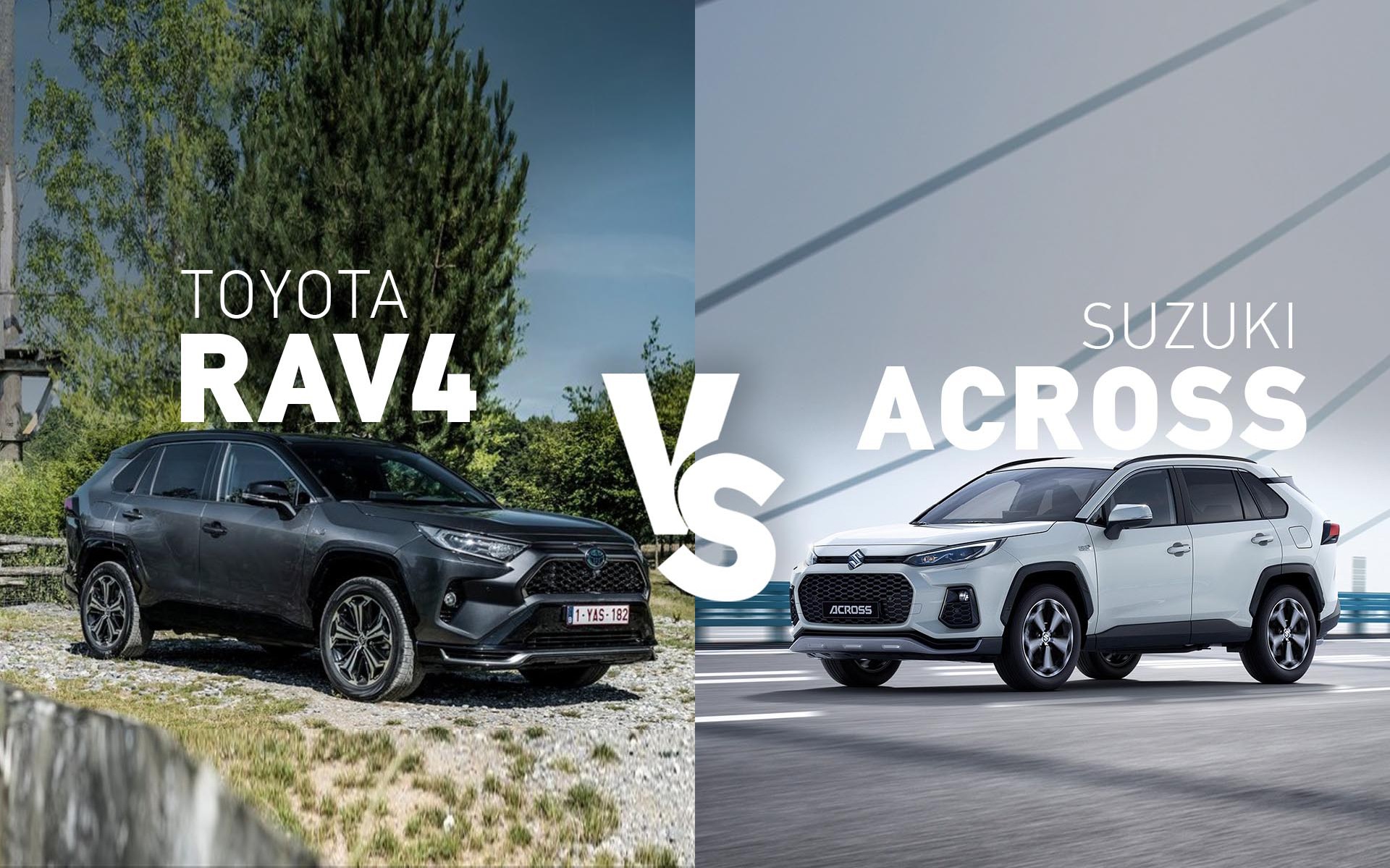Αγορά plug-in hybrid SUV με 306 ίππους: Toyota RAV4 ή Suzuki Across;