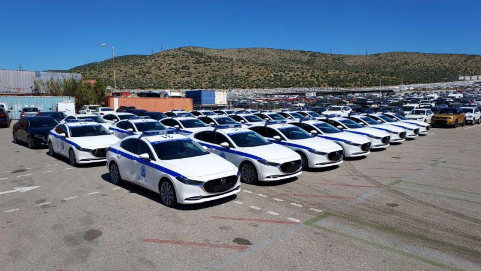 Τι αυτοκίνητα παραχώρησε η Ολυμπία Οδός στην Ελληνική Αστυνομία;