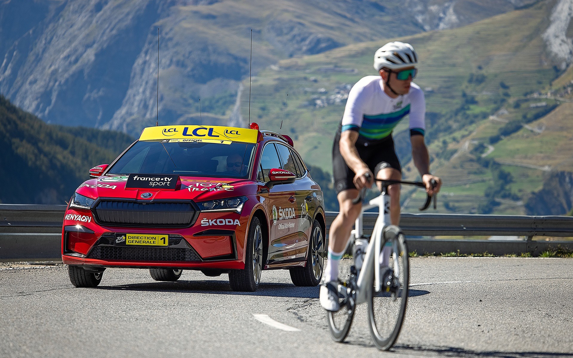 Το πρώτο ηλεκτρικό SUV της Skoda στο Tour de France! 