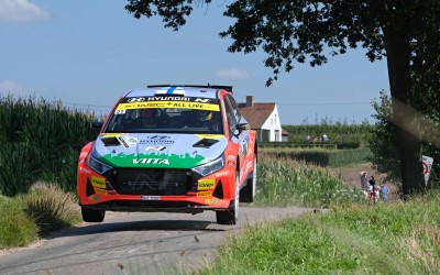 Το ολοκαίνουριο Hyundai i20 N Rally2 κέρδισε στο Ypres Rally Belgium